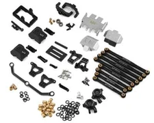 Yeah Racing Aluminum Essential Conversion kit for Traxxas TRX-4M (Black)