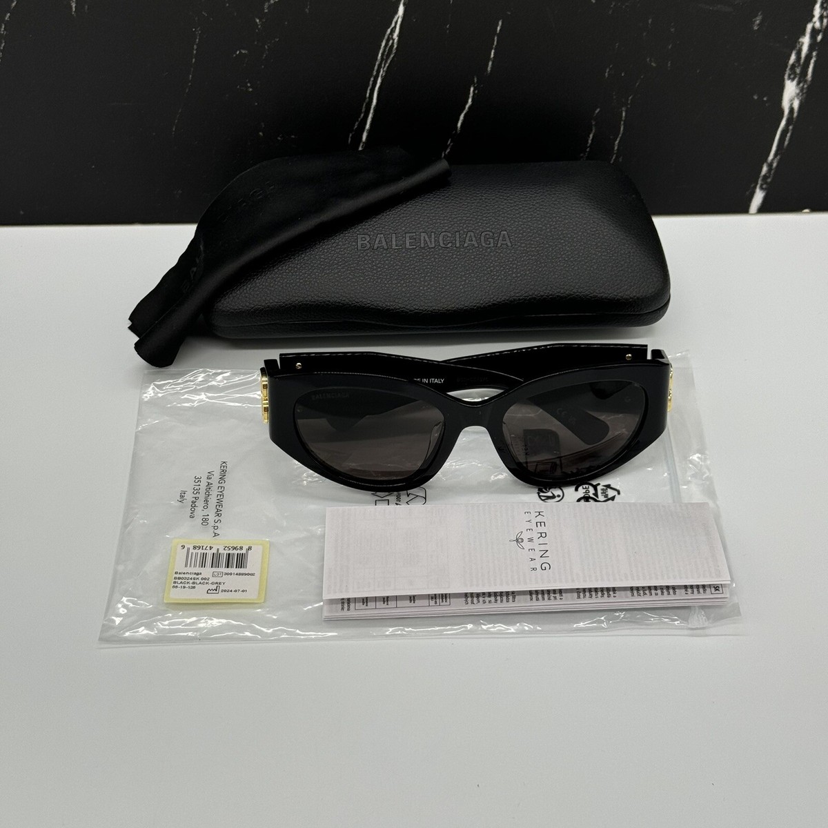NEW BB0324SK 002 BALENCIAGA BLACK WOMEN BALENCIAGA 