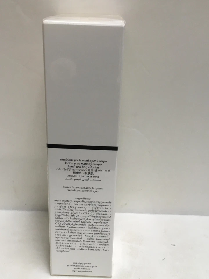Diptyque Eau Rose Hand And Body Lotion 6.8fl oz made in France 6.8 fl oz sealed - Image 3 of 4