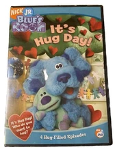 It’s Hug Day Dvd Nick Jr Blue’s Room Children Family 2005 Sealed Valentines NIP