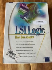 LSI Logic LSI21320 PCI-x Host Bus Adapter Ultra320 SCSI Dual Ch NEW SEALED BOX