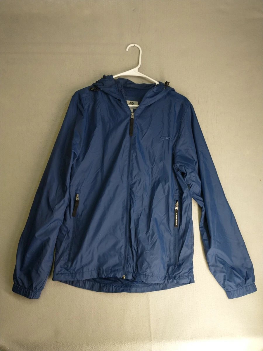 Champion blue windbreaker sale