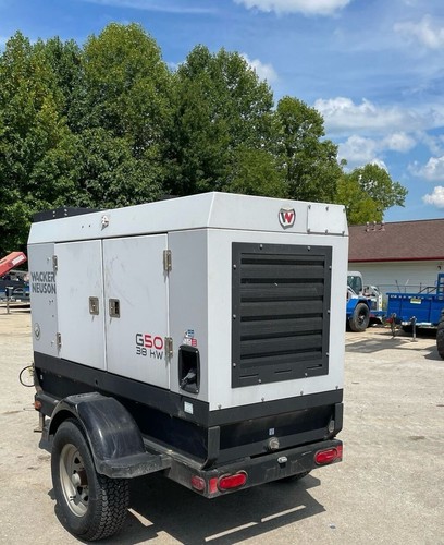 2018 Mobile Diesel Generator WACKER&NEUSON G50 38KW 3500HRS !! - Picture 2 of 6
