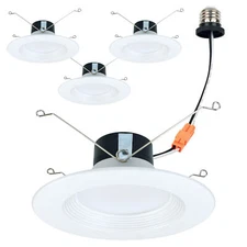 Smart Recessed RGB+WW LED Downlights