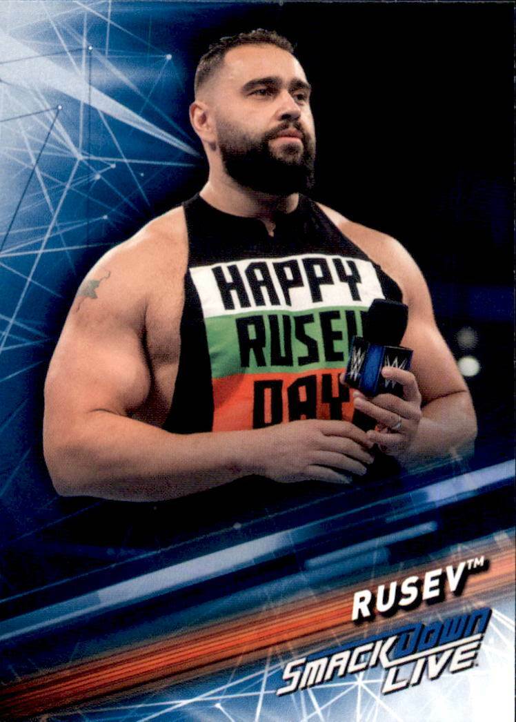 2019 Topps WWE Smackdown Live Base #44 Rusev | eBay