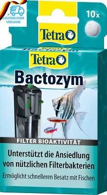 BESUCHE DEN TETRA-STORE Tetra Bactozym - Für Schnelle Bioaktivität in Filter Und Aquarium, Vereinfacht D