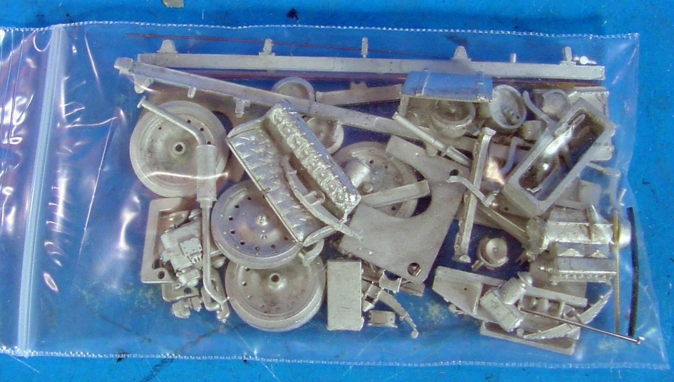 O/On3/On30 1/48 NASH-QUAD RAG TOP CAB STAKE BED TRUCK KIT WISEMAN T-201/202/209 - Image 3 of 4