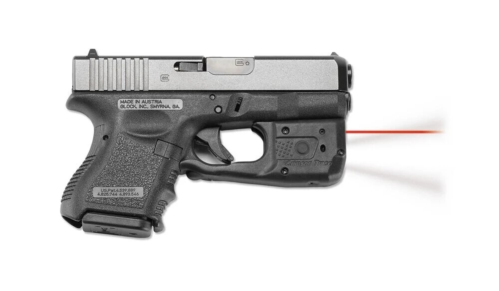 Crimson Trace Red Laserguard Pro LED Light Glock 26 27 33 36