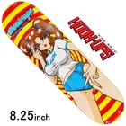 HOOK UPS Smoking Sakura Skateboard Deck 8.25 Inch Anime Graphic Japan ZC JZ