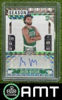 Anton Watson RC 2024-25 Panini Mosaic 63/75 Optic Variation Auto Bronze Celtics