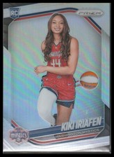 2025 Panini Prizm WNBA #149 Kiki Iriafen Silver Prizms
