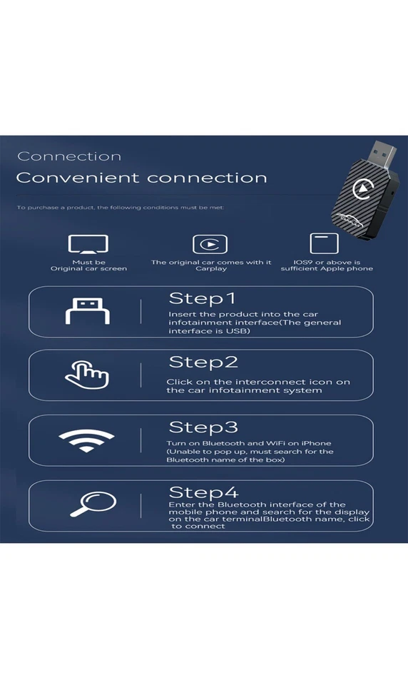 wireless car Adapter - Immagine 4 di 4