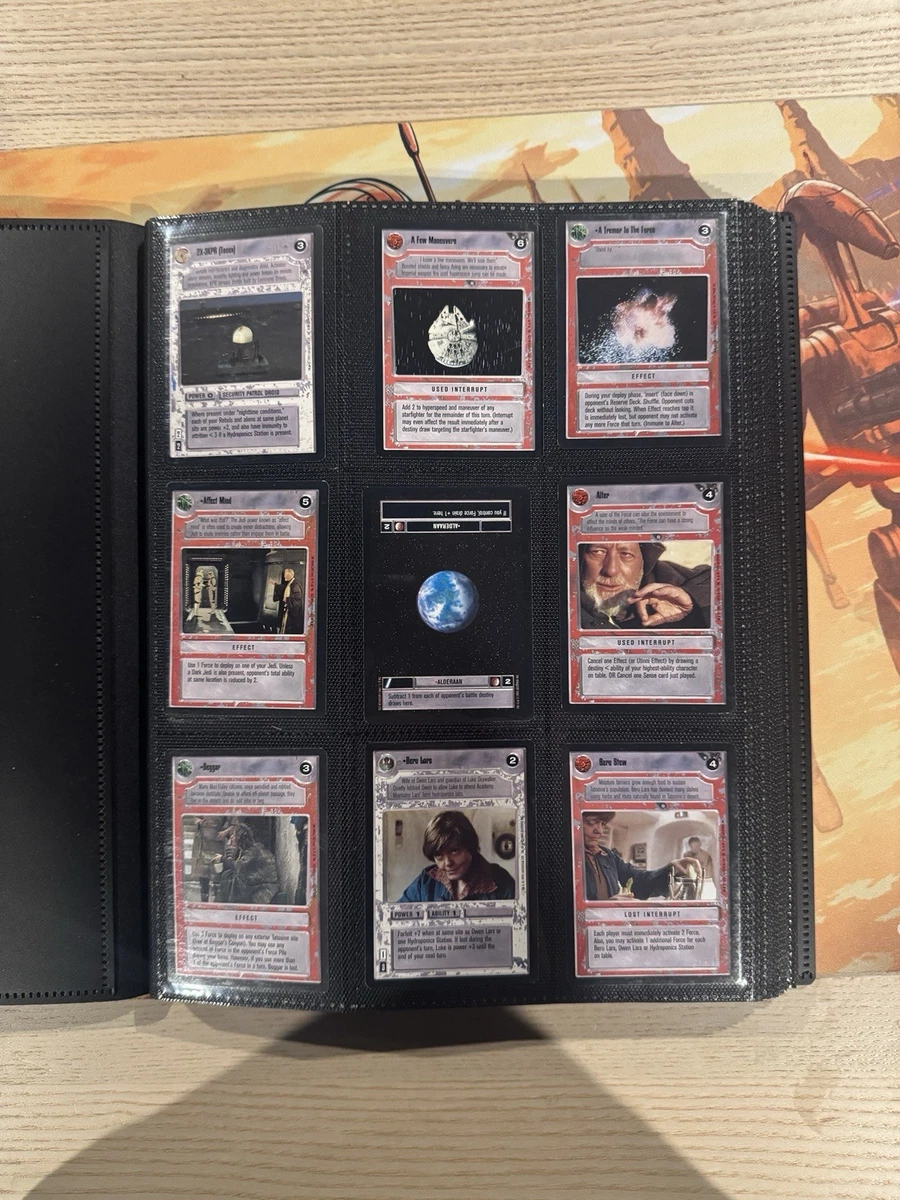 Star Wars CCG Decipher Complete Collectible Card Game Sets for