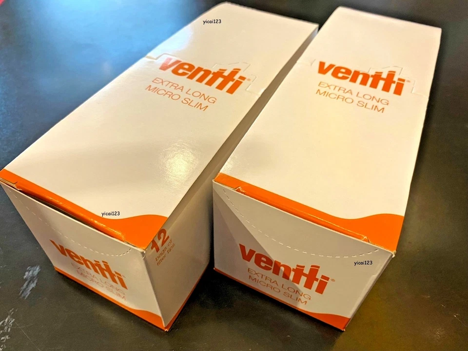Ventti Extra long Micro Slim Filter 2 box sale, 24 bags x 140 tips, free postage - image 1 of 1