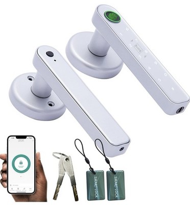 Carnforth Smart Fingerprint Türschloss 5-in-1 Griff mit App Steuerung