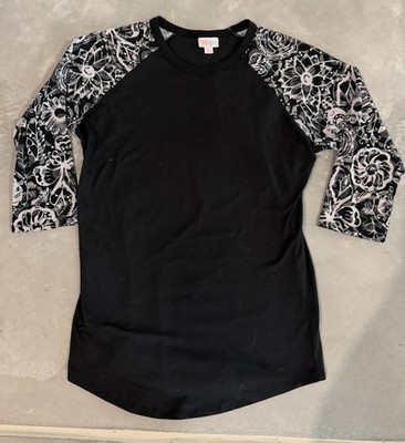 LuLaRoe Randy Tee / Black / Small