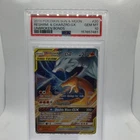 PSA 10 Reshiram & Charizard GX 20/214 Sun & Moon Unbroken Bonds Holo English