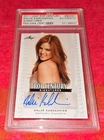 2011 LEAF POP CENTURY AUTO CARD OF KHLOE KARDASHIAN PSA / DNA SLABBED AUTHENTIC