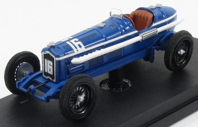 1/43 RIO ALFA ROMEO P3 SPIDER N 16 5th MONACO GP 1933 L.CHIRON BLUE - Immagine 3 di 3