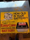 Vintage shell oil advertising sign