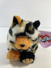 Puffkins Callie the Calico Cat 5  Plush Stuffed Animal NWT