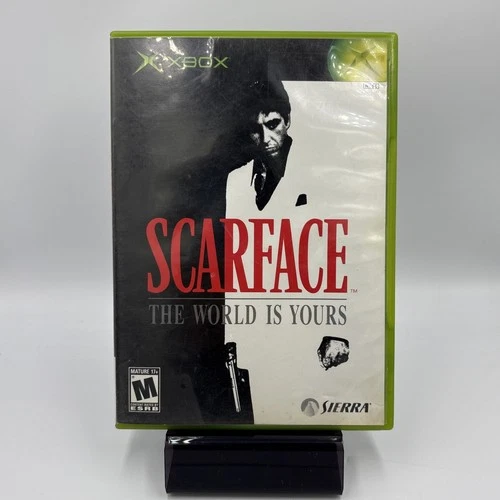 Scarface: The World Is Yours Microsoft Xbox 2006 Case And Inserts / Manual Only