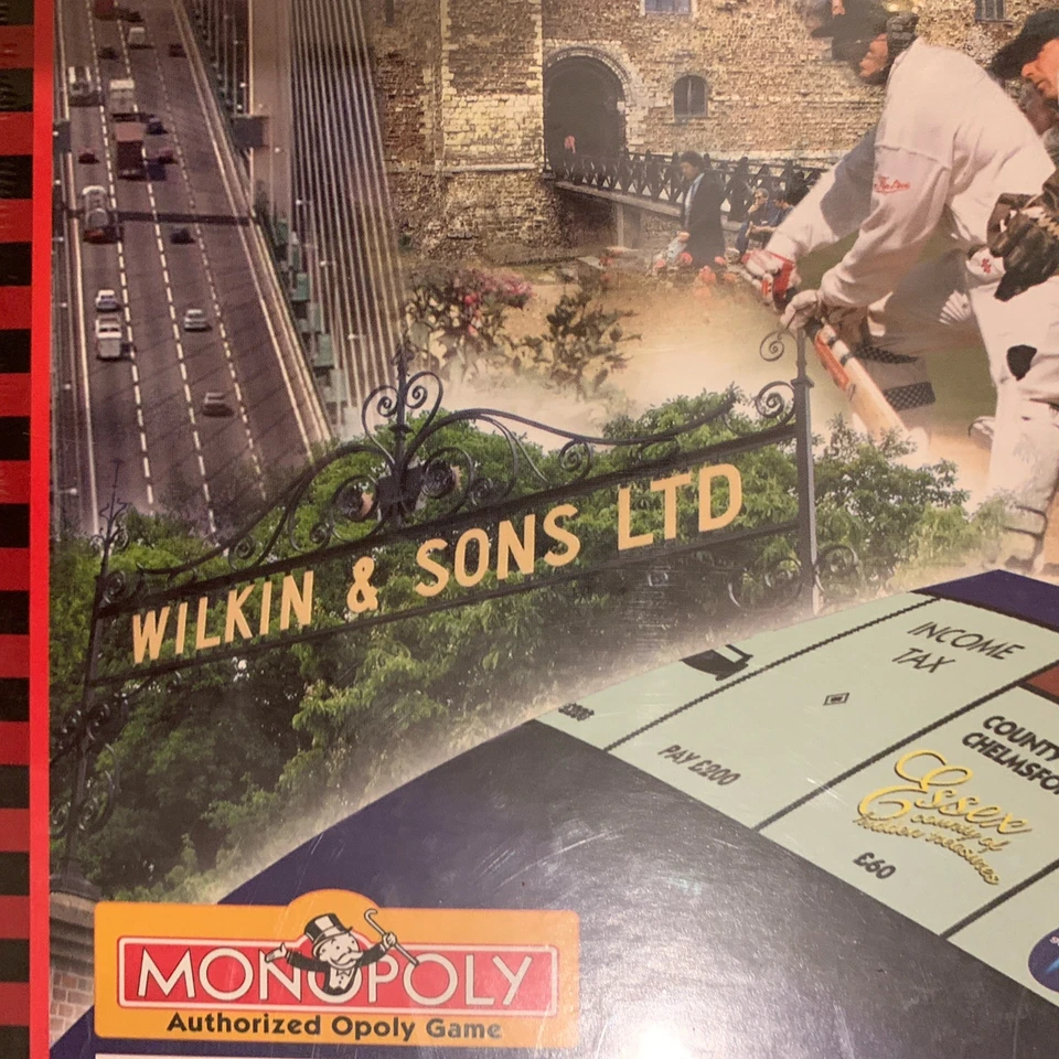Brand New And Sealed Monopoly Essex  Hasbro Inc 2001 Edition. Complete Set - Image 4 of 4