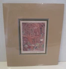 1990 Randal Spangler THE DRAGLINGS STORY - "THE STORYTELL" Signed Print