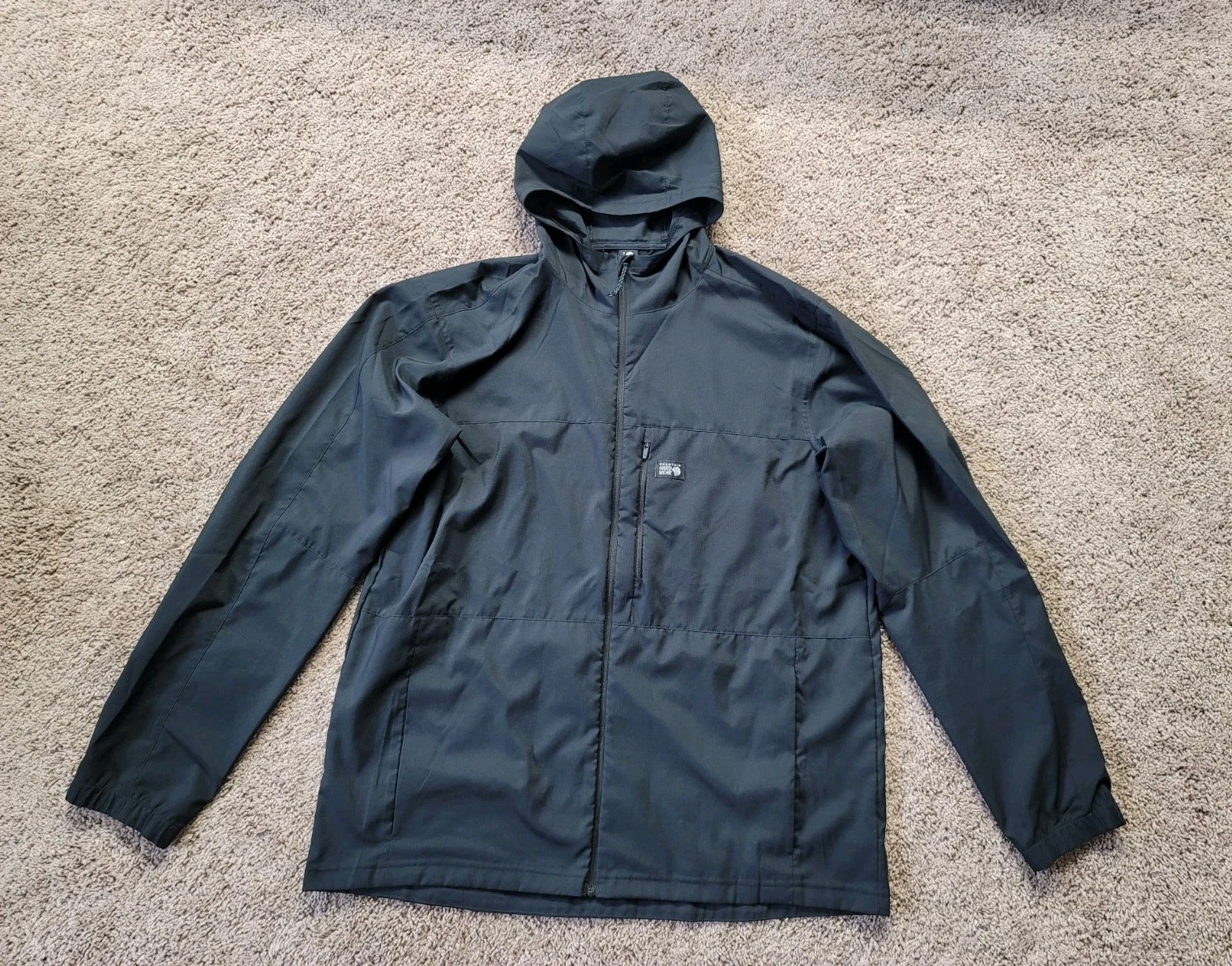 Mountain Hard Wear Men’s XL Trail Sender Jacket Windbreaker Hiking Ripstop Matte