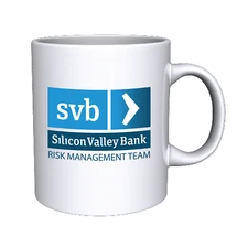 Silicon Valley Bank SVB Funny Bankrupt Financial Institution Coffee Mug Tea Cup