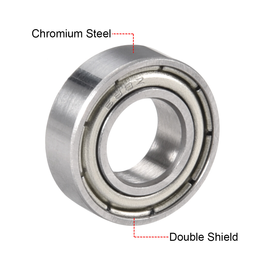 Deep Groove Ball Bearing 688Z Double Shield, 8mm x 16mm x 5mm