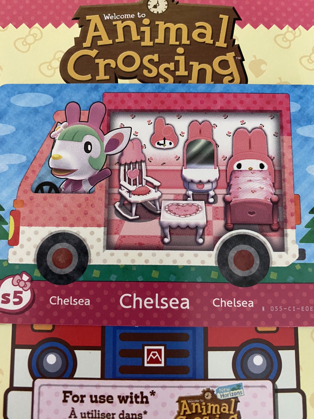 Animal Crossing New Horizons Amiibo Card Sanrio Collaboration Chelsea My  Melody | eBay