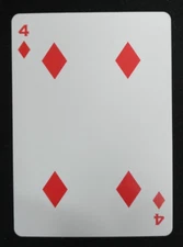 Theory11 007 James Bond Playing Card 4 Diamonds