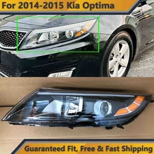 Halogen Headlight for 2014 2015 Kia Optima w/o LED US Built w/ Bulb Driver Side