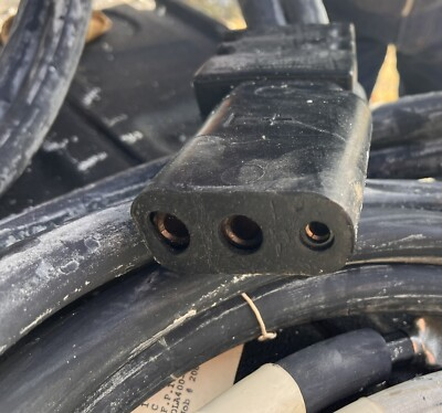 #ad ANDERSON 28V DC Ground Power Unit Output Cable Assembly 20 ft. length Military $399.99