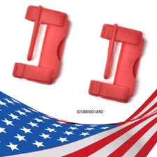2X Car SUV Seat Belt Buckle Clip Silicone Anti-Scratch Cover Safety Accessories