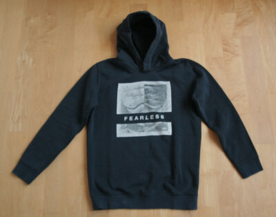    STACCATO Hoodie Kapuze angeraut dunkelblau FEARLESS Gr. 152 / M  