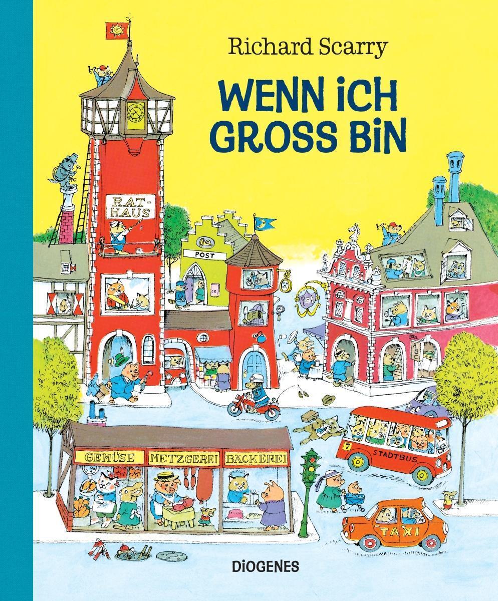 Thumbnail - Wenn Ich Groß | Richard Scarry | Deutsch | Buch | Diogenes