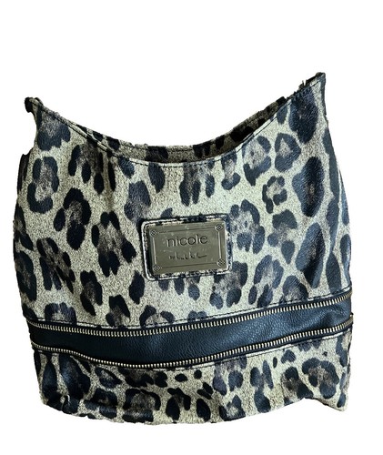 Vintage 1991 Nicole Miller Silk Shoe Print Crossbody Bag Pop  display picture 3