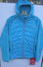 The North Face Girls Oso Animagi Hoodie Fleece  Insulated Jacket XL- T Blue-New