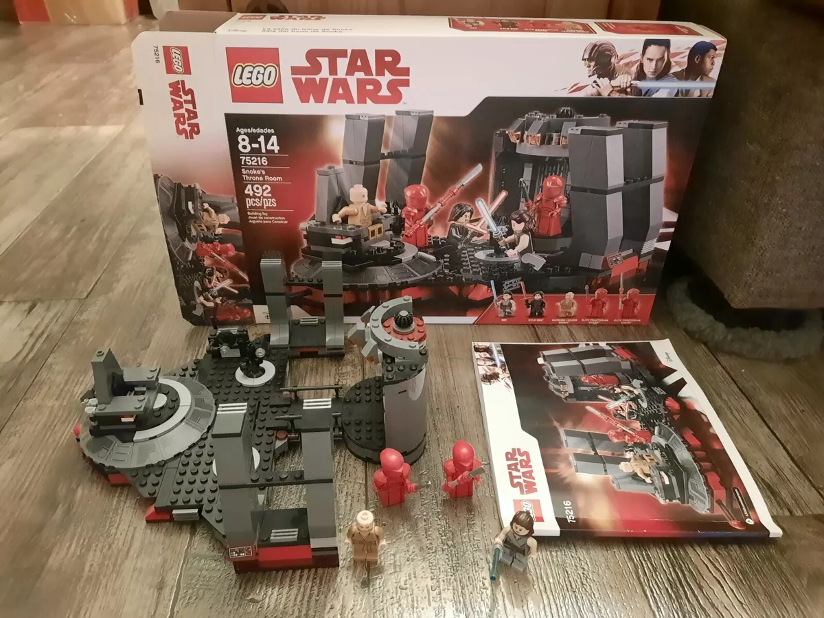 LEGO Star Wars TM Snoke's Throne Room 75216 (492 Pieces) 