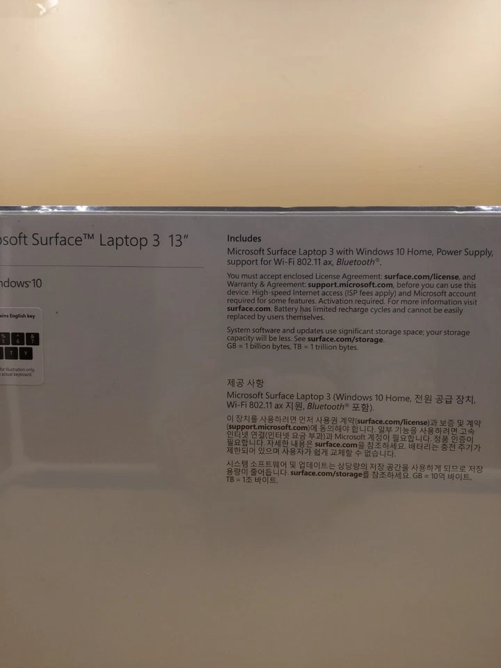 Microsoft Surface Laptop 10th Gen Intel i5 Processor 128GB 8GB Laptop 3 13 - Image 3 of 3