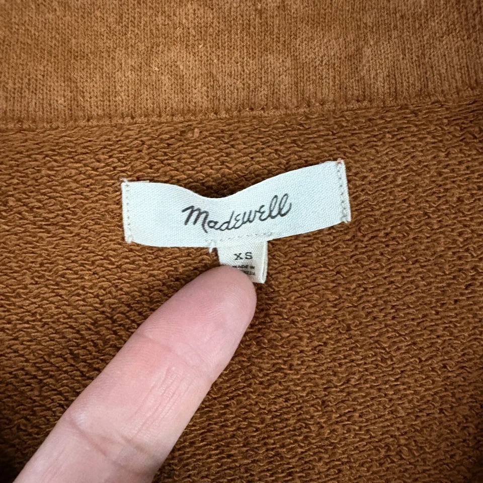 Sudadera Madewell para mujer XS de gran tamaño de felpa francesa Frank Eileen Jungmaven Foto 2 de 4