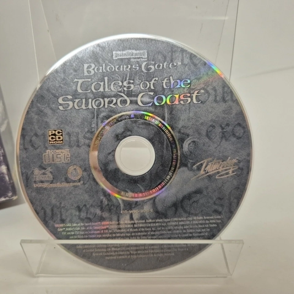 1999 Baldur's Gate: Tales of the Sword Coast - Big Box PC - (Dungeons & Dragons) - Image 2 of 4