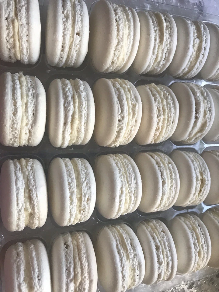 Selbstgemachte Makronen 24, Kuchen, Kekse