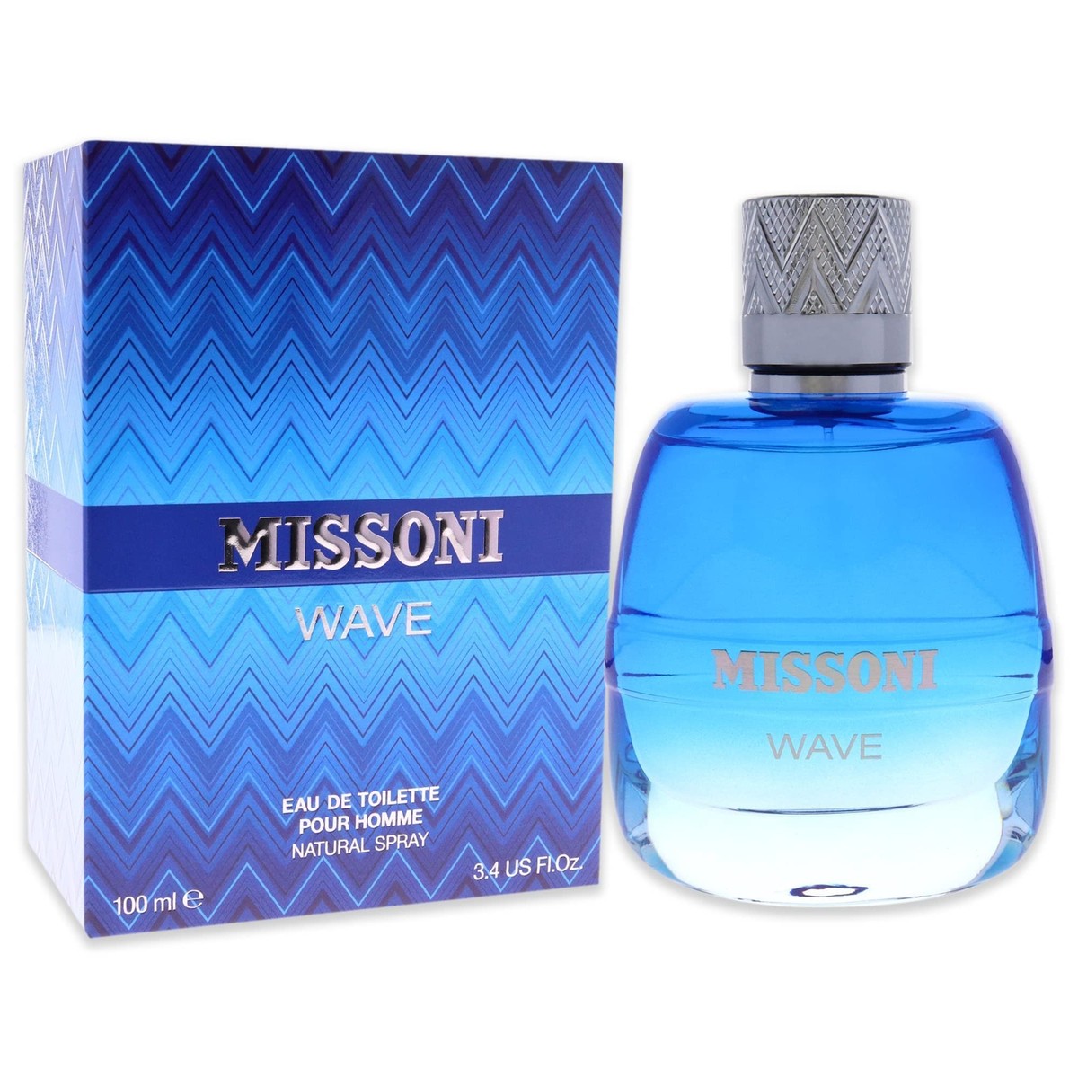 Missoni Missoni Wave Men Eau De Toilette Spray, Fl Oz