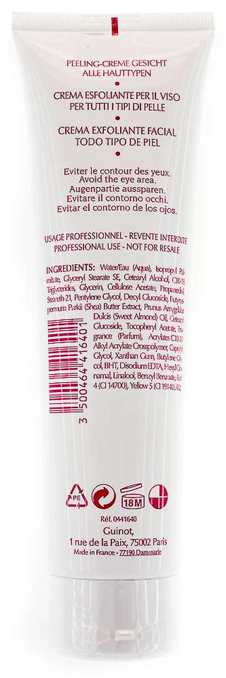 Guinot Gommage Eclat Perfect Radiance Exfoliating Cream PRO 4.8oz/150ml AUTH  - Image 2 of 3