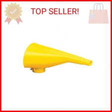 Eagle F-15 HDPE 10 Poly Funnel For Metal Type I Safety Cans, 4 Height, 8 Width, 