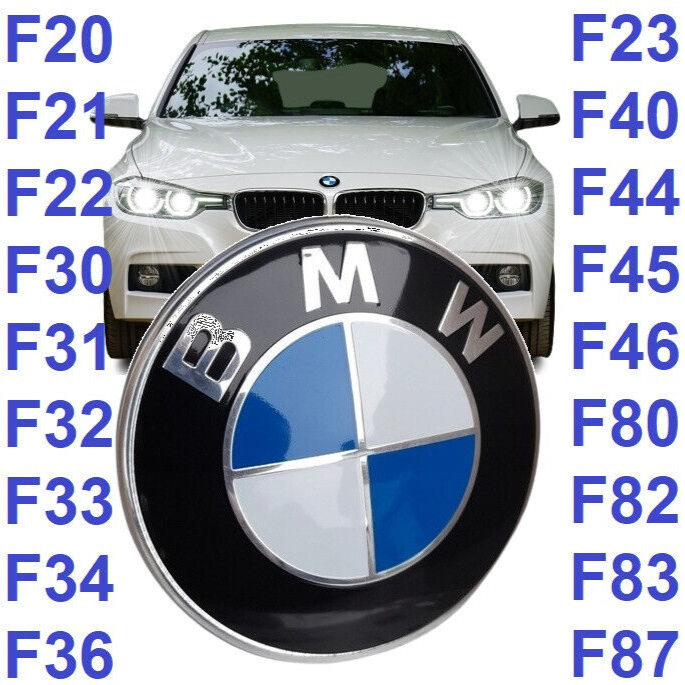 BMW 51147057794 Hood Embleem Logo Badge Roundel