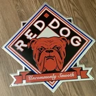 Vintage 90's Red Dog Uncommonly Smooth Tin Sign Beer Advertising 24” Man Cave